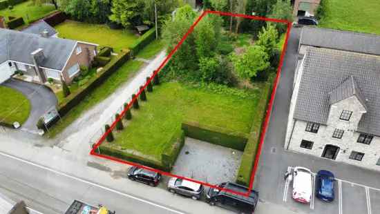 Perceel bouwgrond te koop op 1025m² voor OB of koppelbouw