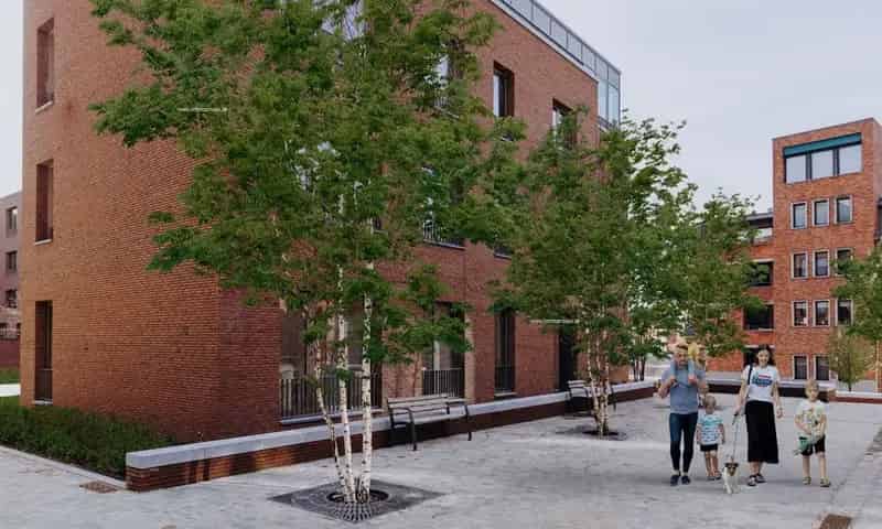 Nieuwbouw gelijkvloersappartement Hasselt 2 slaapkamers