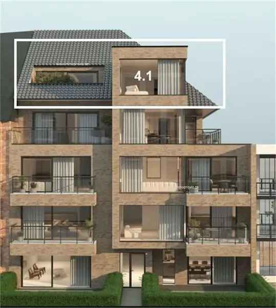 Nieuwbouw penthouse te koop in Koksijde