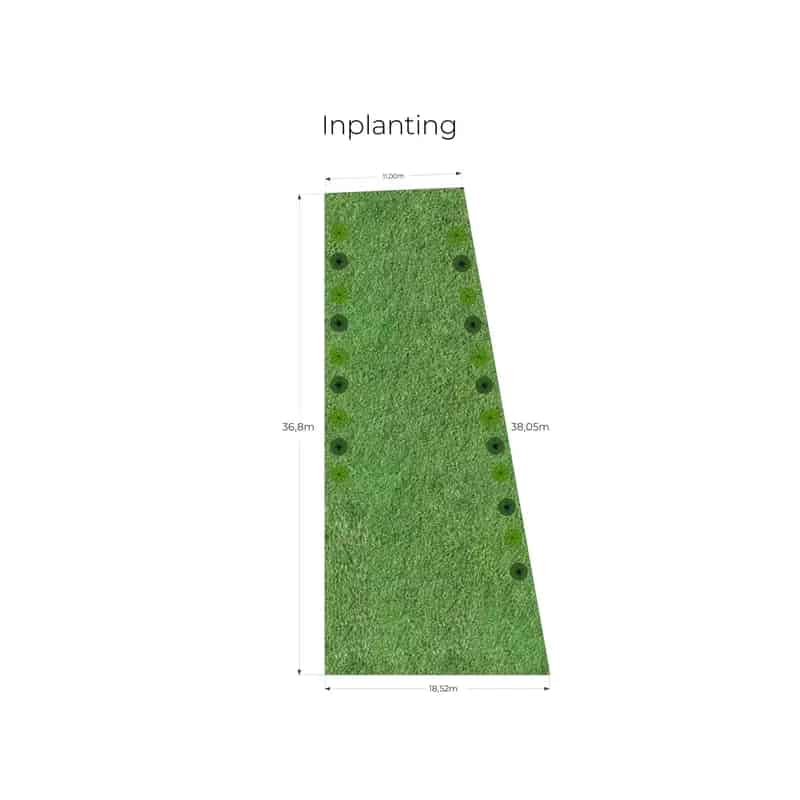 LEUK GELEGEN BOUWGROND OPEN BEBOUWING