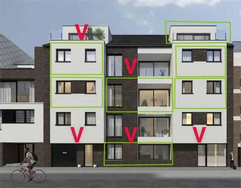 Nieuwbouw Appartement Blankenberge 1 Slaapkamer