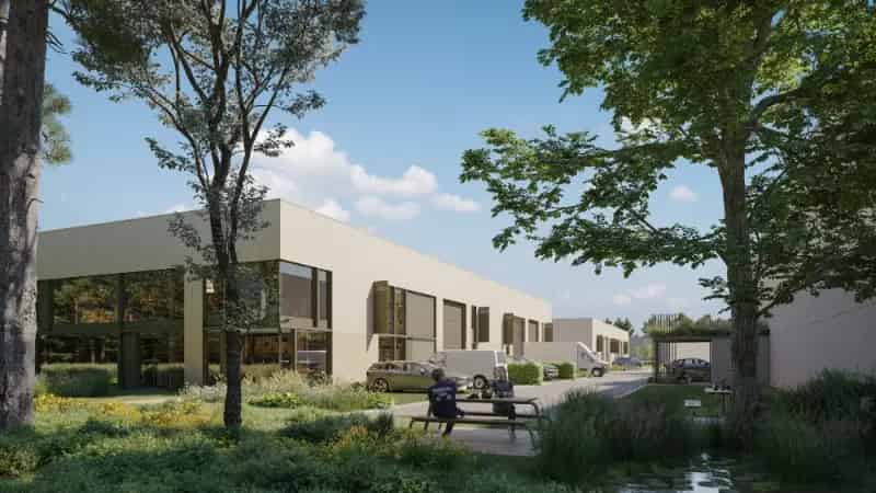 16 KMO Loodsen te Koop Bornem Fountain Business Park