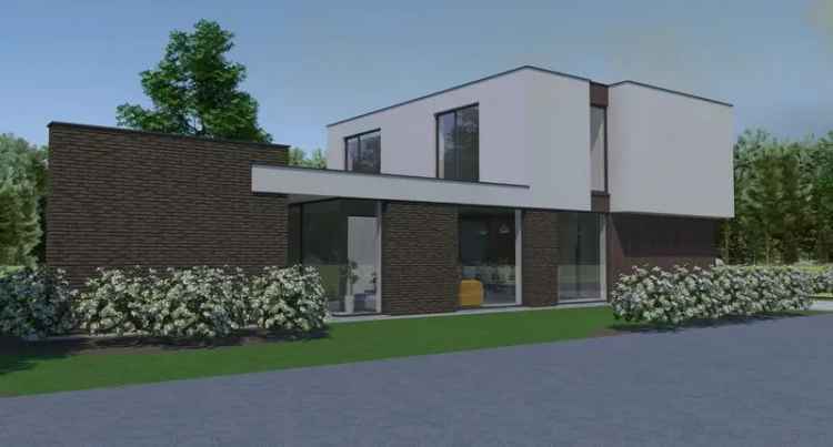 Nieuwbouw villa in een rustige wijk