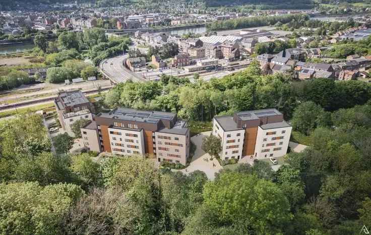 Appartement te koop met 2 slaapkamers en terras in Andenne