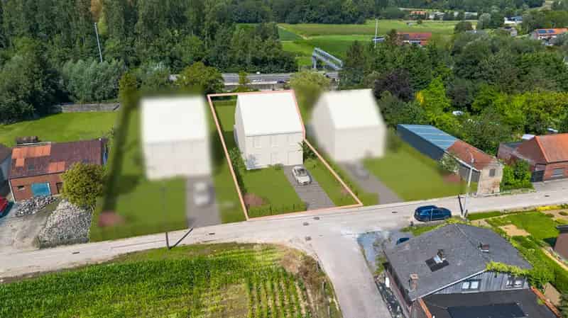 Bouwgrond Grote Villa 10a06ca Rustig Landelijk Nabij E40