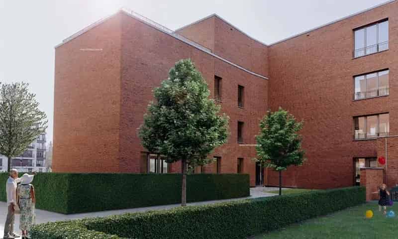 Nieuwbouw gelijkvloersappartement Hasselt 1 slaapkamer tuin terras