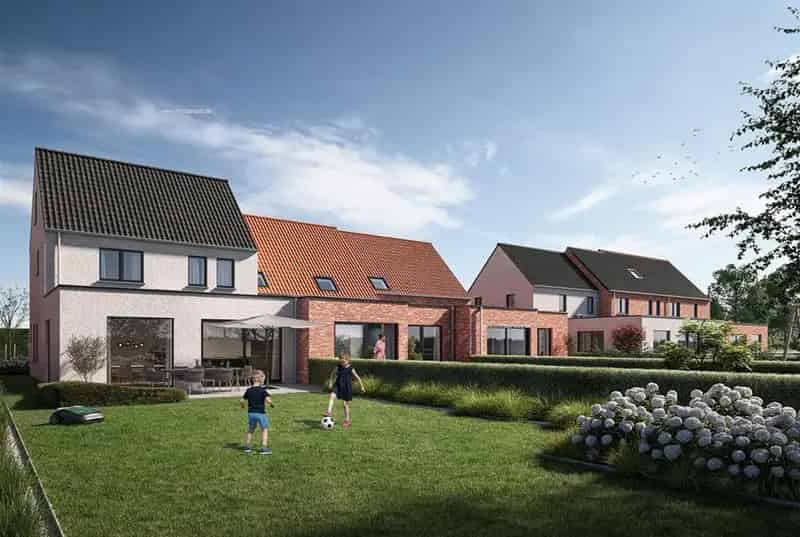 Nieuwbouw woning te koop Bachte-Maria-Leerne 5 slaapkamers