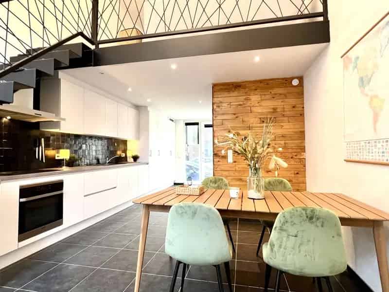 Loftwoning 3 slaapkamers tuin te koop
