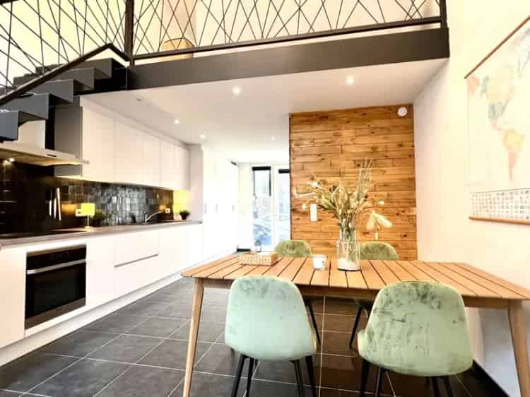 Loftwoning 3 slaapkamers tuin te koop