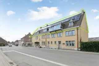 Penthouse te koop met uitzicht in Abele nabij Poperinge