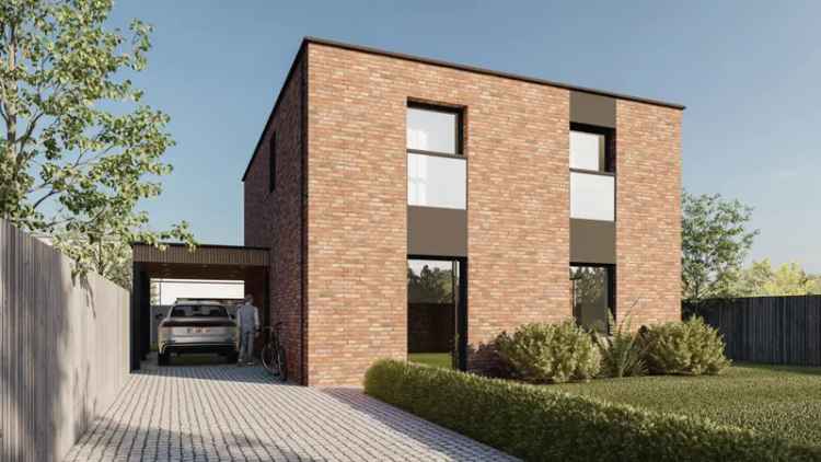 Volledig afgewerkte nieuwbouw met 4 slaapkamers te MEERHOUT