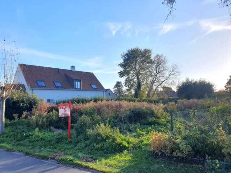 Rustig gelegen bouwgrond in residentiële wijk