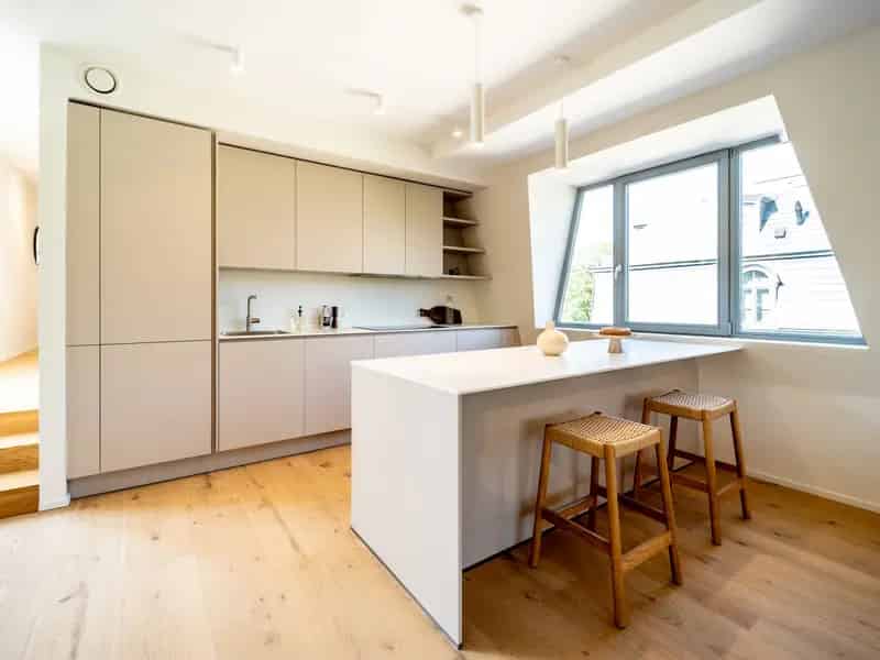 Penthouse 2 slaapkamers Etterbeek - Dakterras -  EPB A
