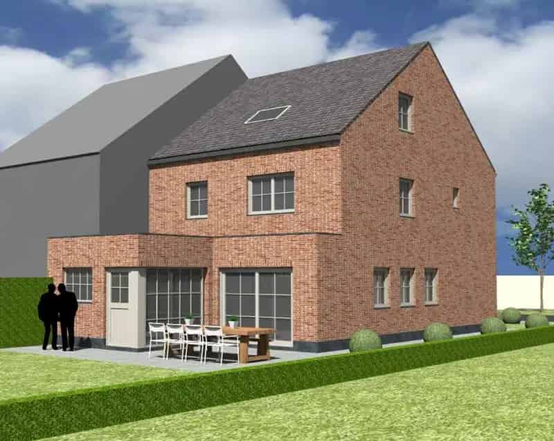 Bouwgrond Sint Niklaas 715m2 Halfopen Bebouwing