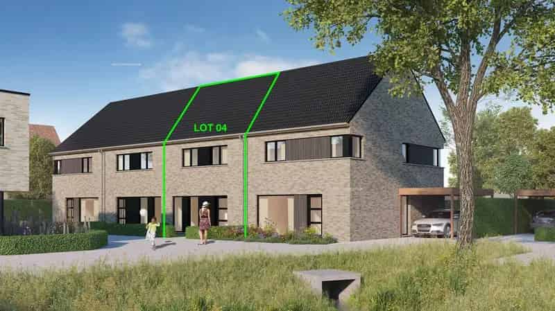 Nieuwbouw woning 4 slaapkamers Gistel
