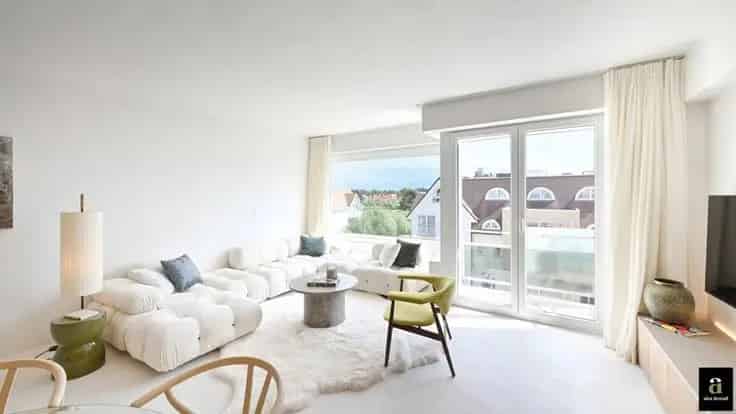 Appartement te Koop Zoute 3 slaapkamers Kustlaan