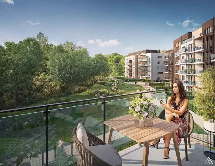 Te koop appartement in Andenne met 1 slaapkamer en terras