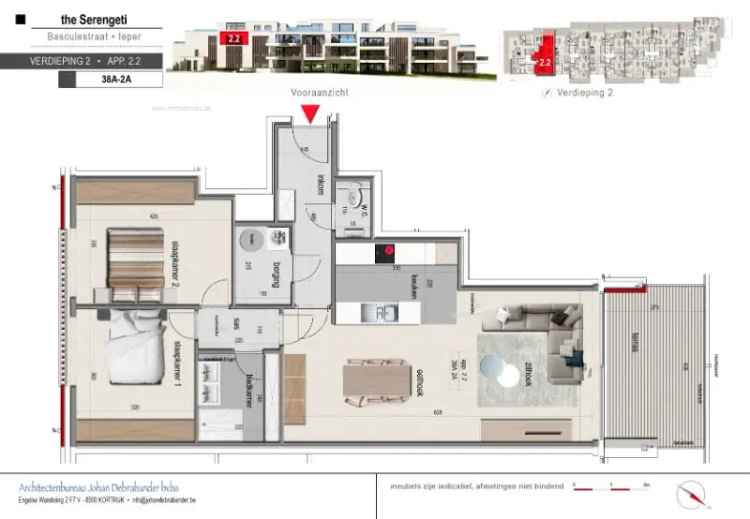 Nieuwbouw appartement te koop in Ieper