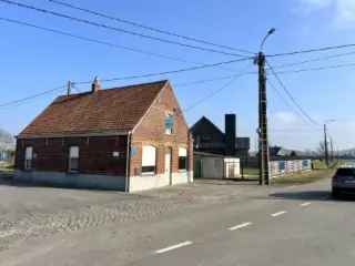 Grond te koop Nokere - HOB te renoveren met garage en tuin