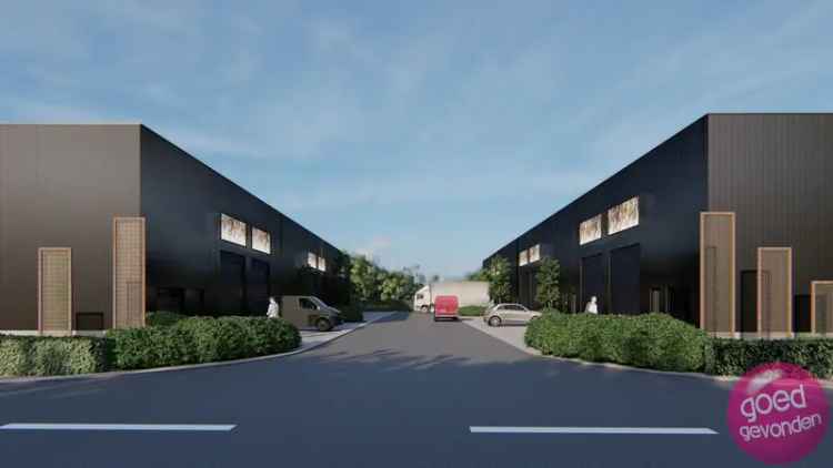 NIEUWBOUW KMO UNIT - BUITENRUIMTE - 3 PARKINGS