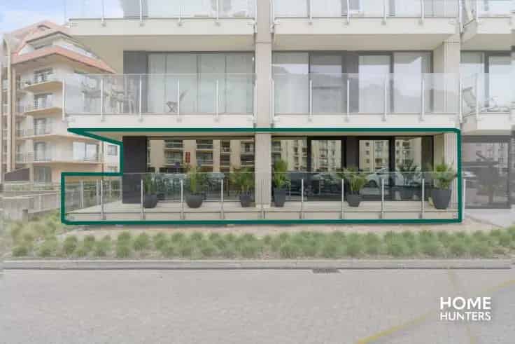 Appartement Te Koop Nieuwpoort Bad 2 slaapkamers groot terras