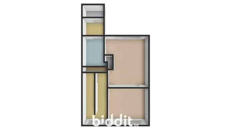 Te renoveren woning met tuin en 3 slaapkamers