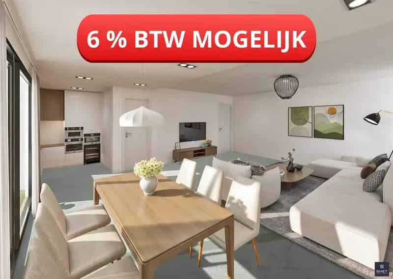 Duplex Appartement te Koop De Klinge Centrum