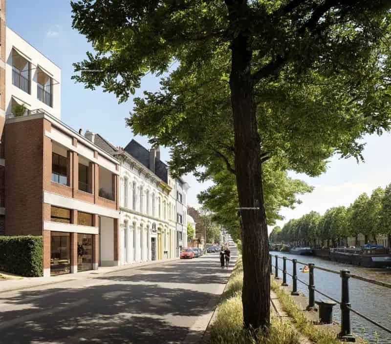 Nieuwbouw Penthouse Gent 3 slaapkamers Uitzicht Water