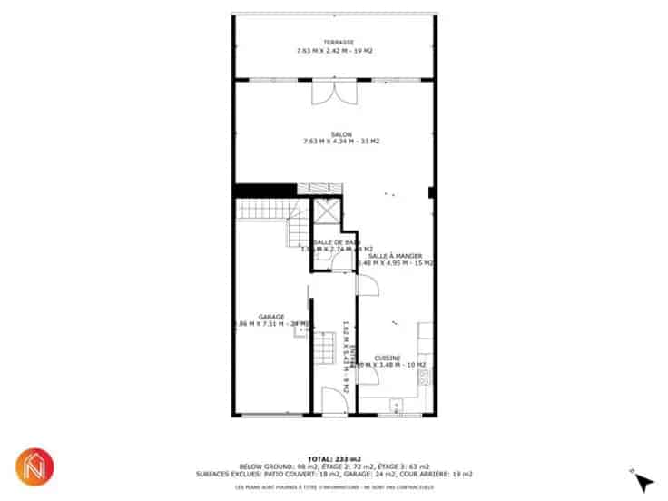 Huis Te Koop Loncin 3 slaapkamers garage tuin terrassen