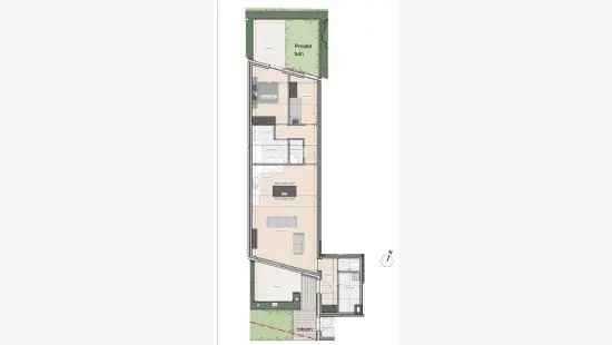 Te koop gelijkvloers nieuwbouwappartement in Wuustwezel met tuin