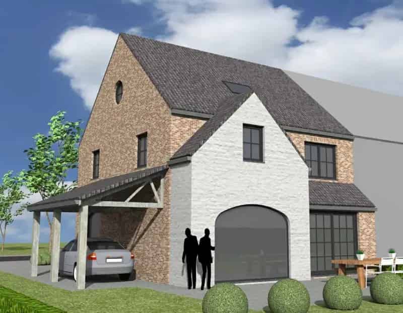 Bouwgrond te Koop Sint Niklaas 620m² Halfopen Bebouwing