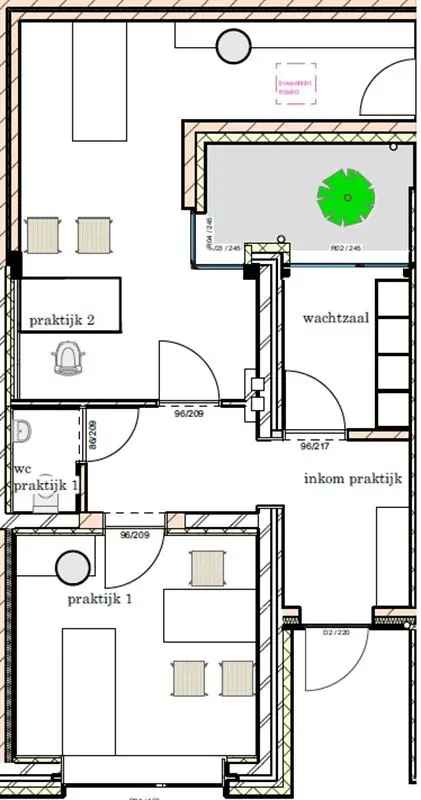 Huur kantoor in Anzegem met moderne faciliteiten