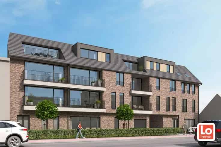 Nieuwbouw Appartement 2 Slaapkamers Balkon Terras Zeveneken
