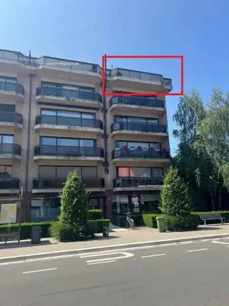 Penthouse te huur Sint Niklaas 2 slaapkamers groot dakterras