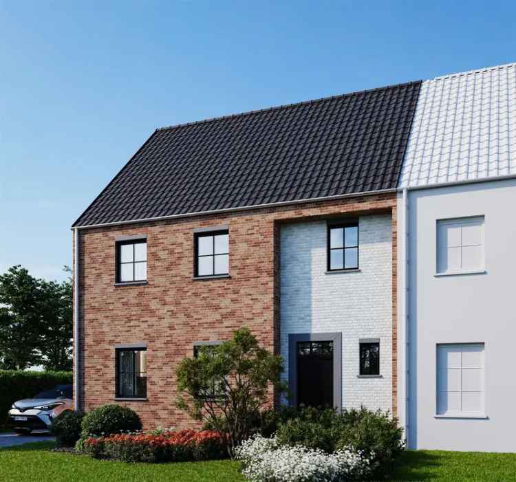 Halfopen nieuwbouwwoning Vorst - 3 slaapkamers - Energiezuinig