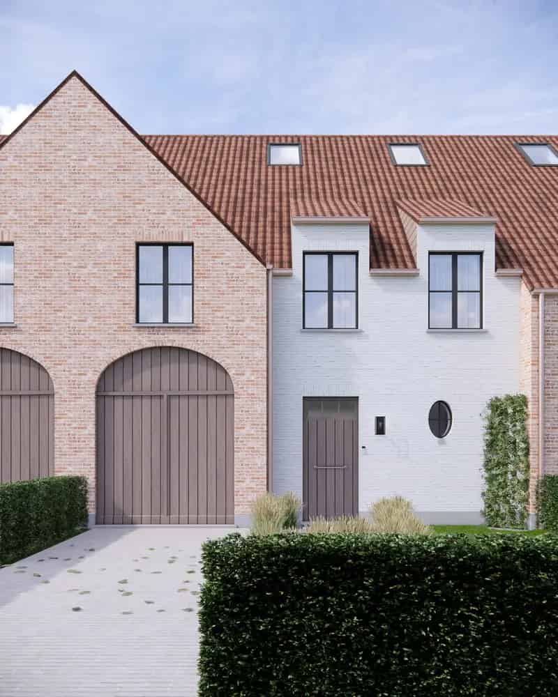Nieuwbouw Pastoriestijl woning te Beernem