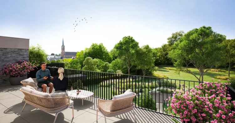Penthouse 1 Slaapkamer Ruim Terras Parkzicht
