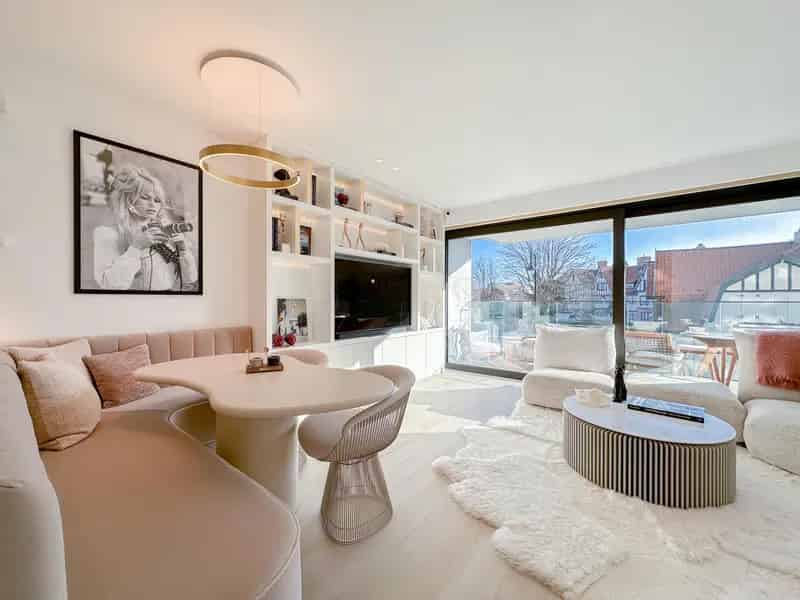 Nieuwbouwappartement te huur in het Zoute