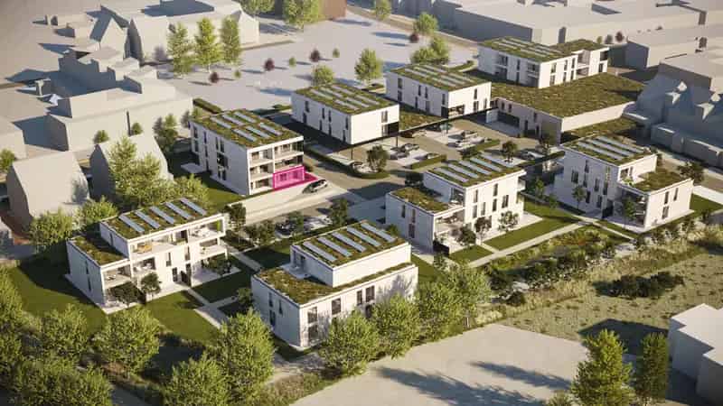 Gelijkvloers Appartement 2 Slaapkamers ZW Terras Koersel