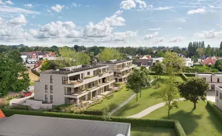 Appartement 3 slaapkamers Melle  Nieuwbouw  2 Terrassen  Energiezuinig