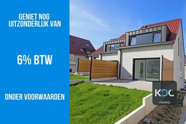 Nieuwbouwhuis te Ottenburg: Energiezuinig met Tuin en 3 slaapkamers