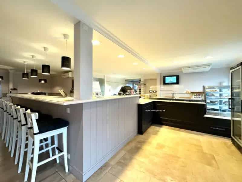 Handelspand met Broodjeszaak en Appartement te Koop