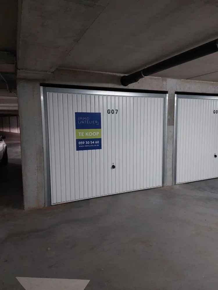 Ondergrondse Garagebox Nieuwpoort Stad