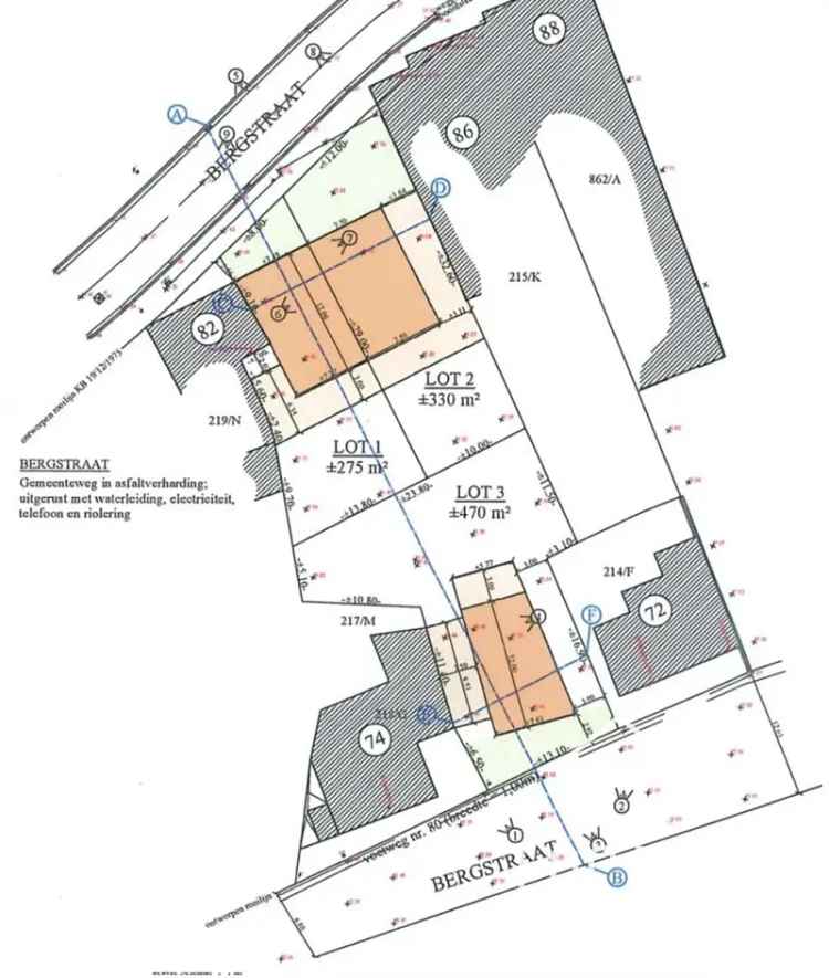 Bouwgrond voor halfopen bebouwing in aantrekkelijke locatie