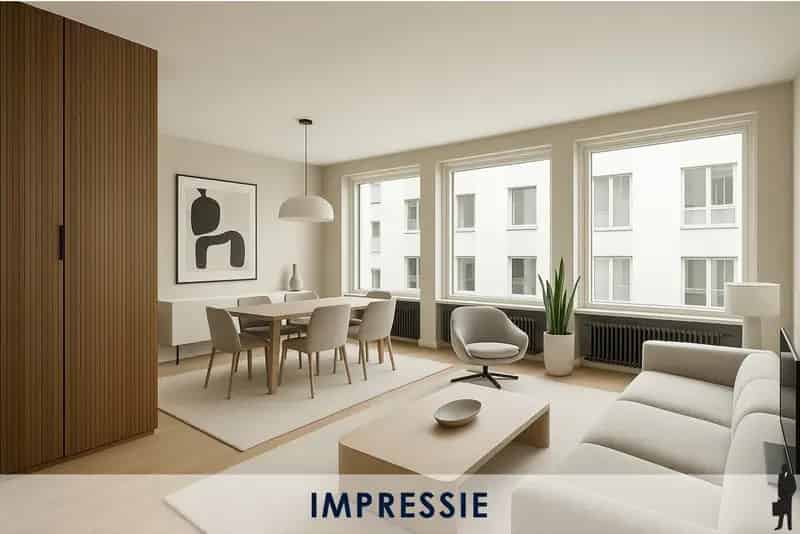 Appartement te huur Antwerpen Wilde Zee 2 slaapkamers