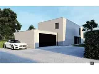 Bouwgrond Izegem 948m² Open Bebouwing Zuidwest Tuin