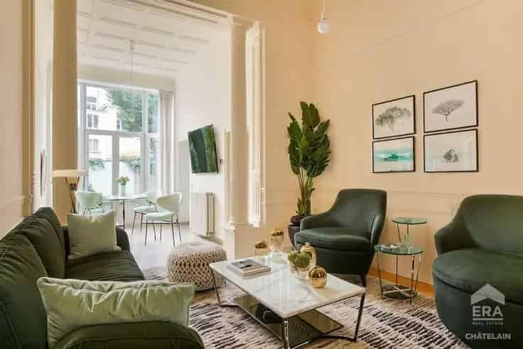 Appartement te Koop Elsene 93m2 Tuin Kelder