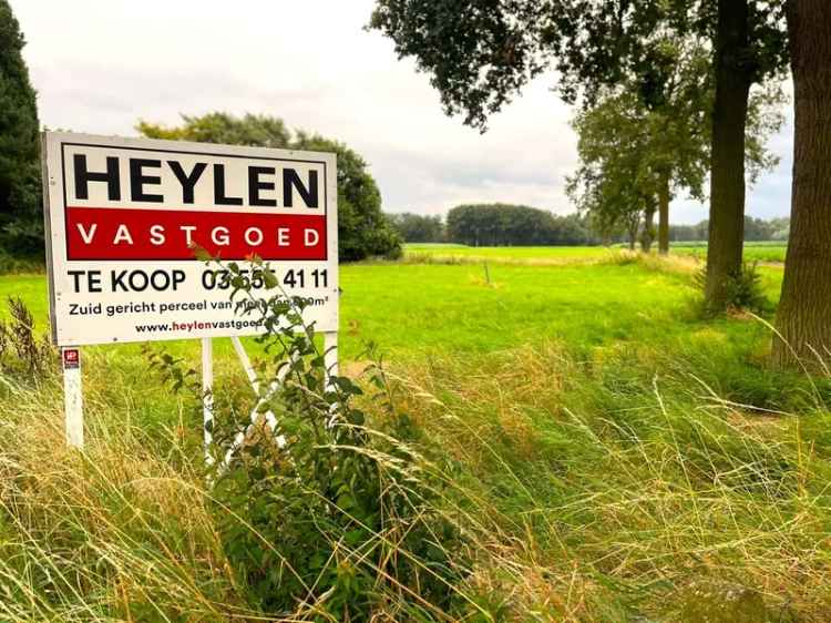 Zuid gericht perceel op 608 m²