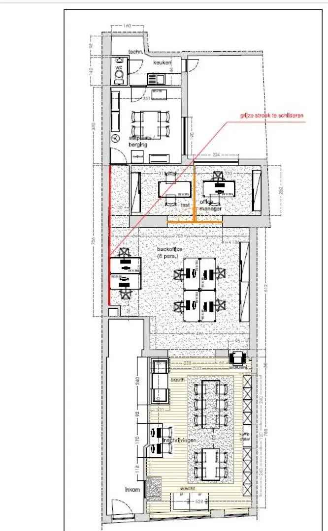 INSTAPKLAAR KANTOOR KARAKTERVOL GEBOUW