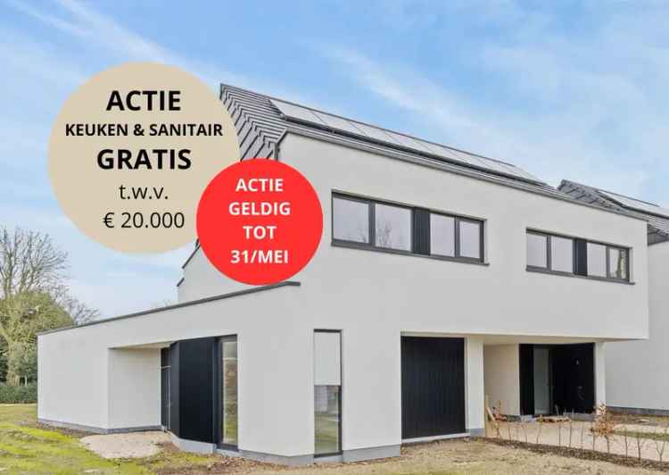 Energiezuinige Nieuwbouwwoning Machelen